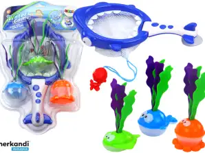 Giochi da Bagno Colino Cesto 2in1 Squalo Pesci con Alghe