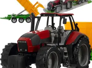 Farm-Traktor mit Anhänger 24711