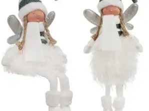 Figurine de Noël Fée Assise Ruhhy 22339