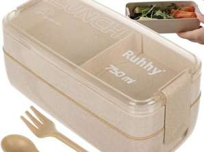 Κουτί μεσημεριανού 750ml Ruhhy 24528