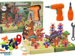 3D DIY Dinosaur Constructie Puzzels Schroevendraaier