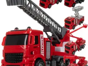 Conjunto de Caminhões de Bombeiros Kruzzel 24631