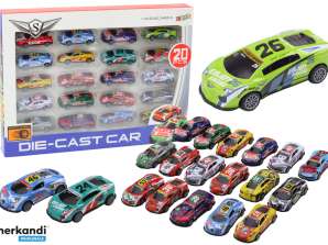 Set Spielzeugautos Rennwagen Sportwagen 1:64 20 Stück
