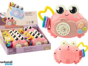 Crabe Hochet Projecteur À Piles Sons Rose