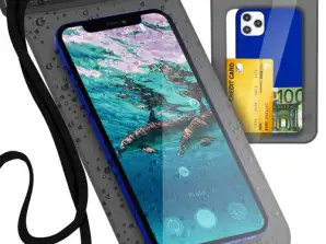 Vodotěsné pouzdro na telefon černé 23414