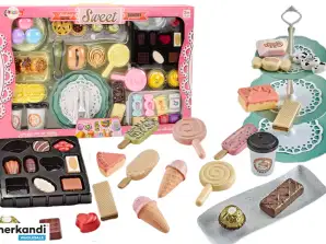 Pastelería Cafetería Set Dulces Figuras Café Pastel 50 pcs