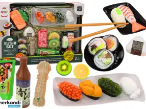 Set Sushi Accessori Gamberetti per Bambini Giocattolo 22 pz