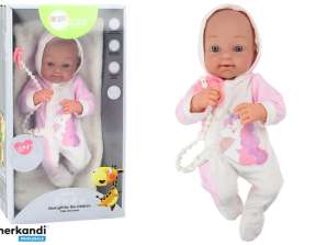 Muñeca Bebé Con Chupete Body Unicornio Manta Rosa Accesorios 35 cm