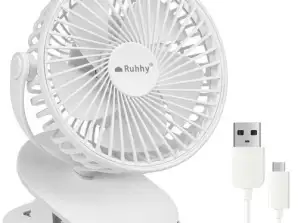 Cordless fan white Ruhhy 25566