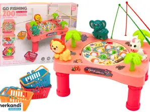 Vaardigheidsspel Vissen Vangen Roze Tafel