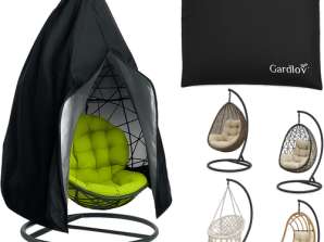Coperchio cocoon. cesto appeso. Poltrona da giardino. altalena UV impermeabile in una custodia GARDLOV!