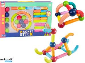 Set di Blocchi Magnetici da Costruzione 36 Pezzi Colorati