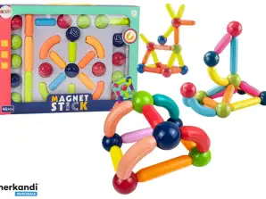 Set di Blocchi Magnetici Costruzione 46El Colorati
