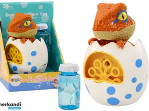 Såpeboblemaskin Dinosaur i Egg