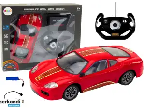 NEL 18568 RC carro esportivo 1:16 R / C vermelho