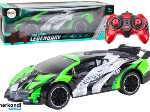 Voiture de Sport Télécommandée RC 1:10 25km/h Verte