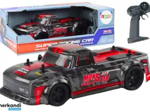 Remote Controlled Car Pick Up RC 1:18 Rubber Tires Red