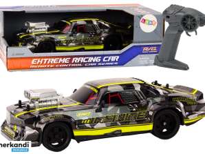 Fernsteuerbares Auto RC 1:16 Gummiräder Drift Schwarz