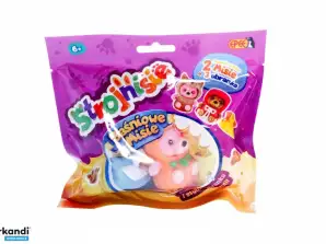 Figurines fairy tale bears 2 pack Cinderella pumpkin costume ugly duckling