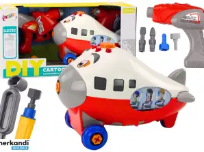 Aereo Cartoon Rosso per Smontaggio