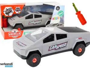 Moderné Auto Na Rozoberanie DIY Skrutkovač Šedé