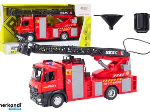 Auto dei Vigili del Fuoco con Scala Illuminata