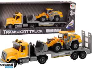 Truck Lora Digger Lights Sounds Drive Yellow