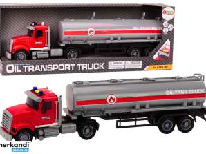 Camion TIR con cisterna