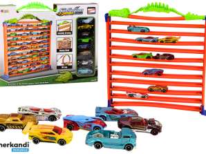 Garagen Parkbahn Auto 2in1 Spielzeug Set