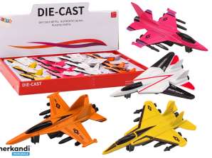 Jet Fighter with Friction Drive Metal