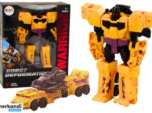 Roboter Panzer Mit Waffe 2in1 Transformation X Warrior Gelb