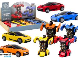 Auto Robot 2in1 Roboter 4 Farben NEL 18825