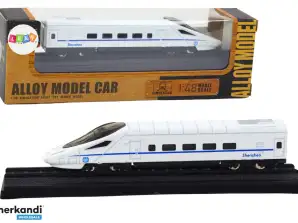 Sammler-Modelleisenbahn Waggon weiß 1:48 Metall