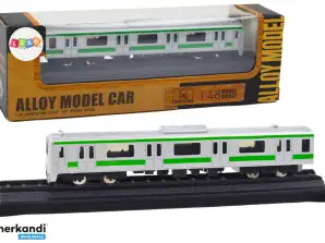 Sammler Modelleisenbahn Waggon 1:48 Metall Silber