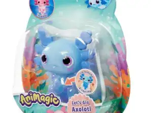 Animagic Axolotl Figur. blau