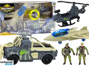Military Set Military Vehicle Fighter Soldiers Accessories Sounds