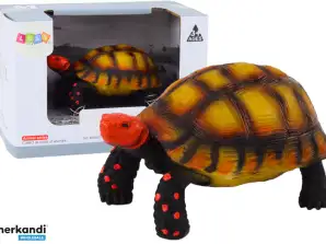 Figura Coleccionable Tortuga Reptil Marrón Negro C