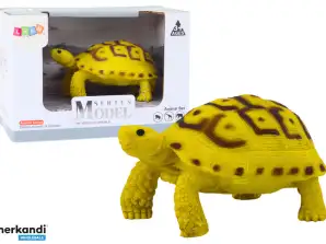 Samlefigur Skilpadde Reptil Gul Brun D