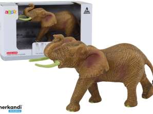 Figura da Collezione Elefante Africano con Trunk Alzato