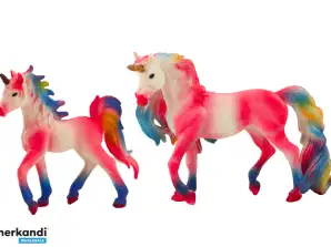 Einhorn Sammlerfiguren mit Little Pink 2 Stück