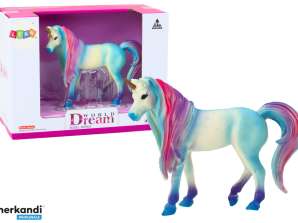 Sammlerfigur groß Einhorn blau 11 CM