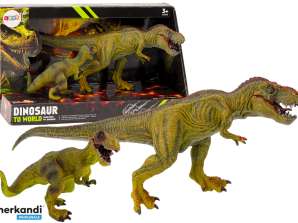 Tyrannosaurus dinosaurfigurer med lite sett 2 stk