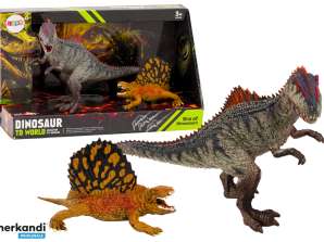 Dinozauru Figūriņas Dimetrodons Alosaurus 2Gab.
