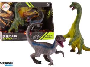 Набір фігурок брахінозавра динозавра Velociraptor 2El