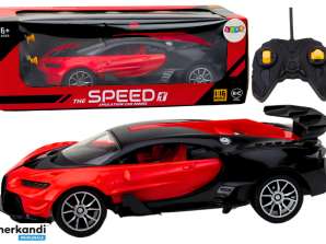 Voiture de Sport Télécommandée Rouge 1:16 RC