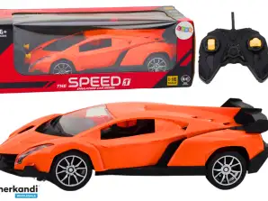Voiture de Sport Télécommandée Voiture RC Orange 1:16