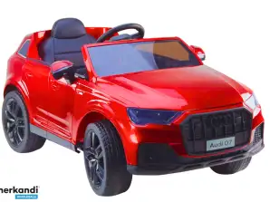 Audi Q7 rood gespoten batterij auto