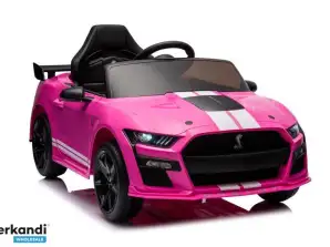Акумуляторний автомобіль Ford Mustang GT500 Shelby Рожевий