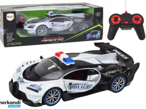 RC Polizeiauto Maßstab 1:12 Weiß