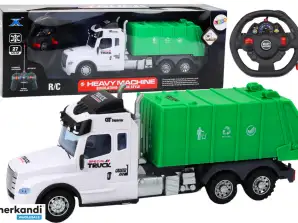 RC Müllwagen Fernbedienung Grünes Licht Geräusche